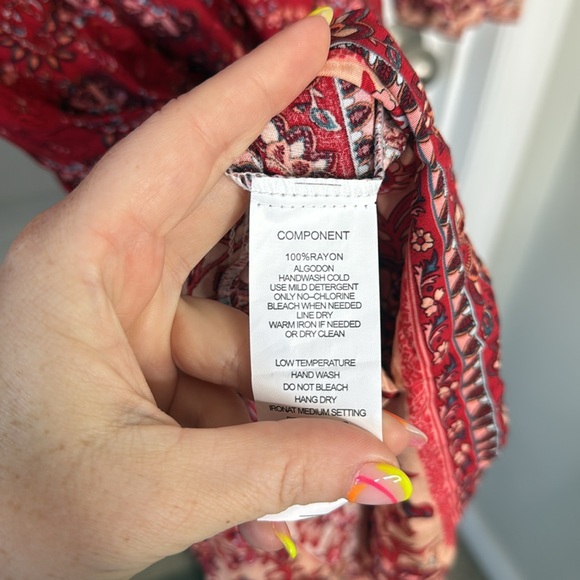 Women’s Boho Floral Dress - Picture 8 of 8